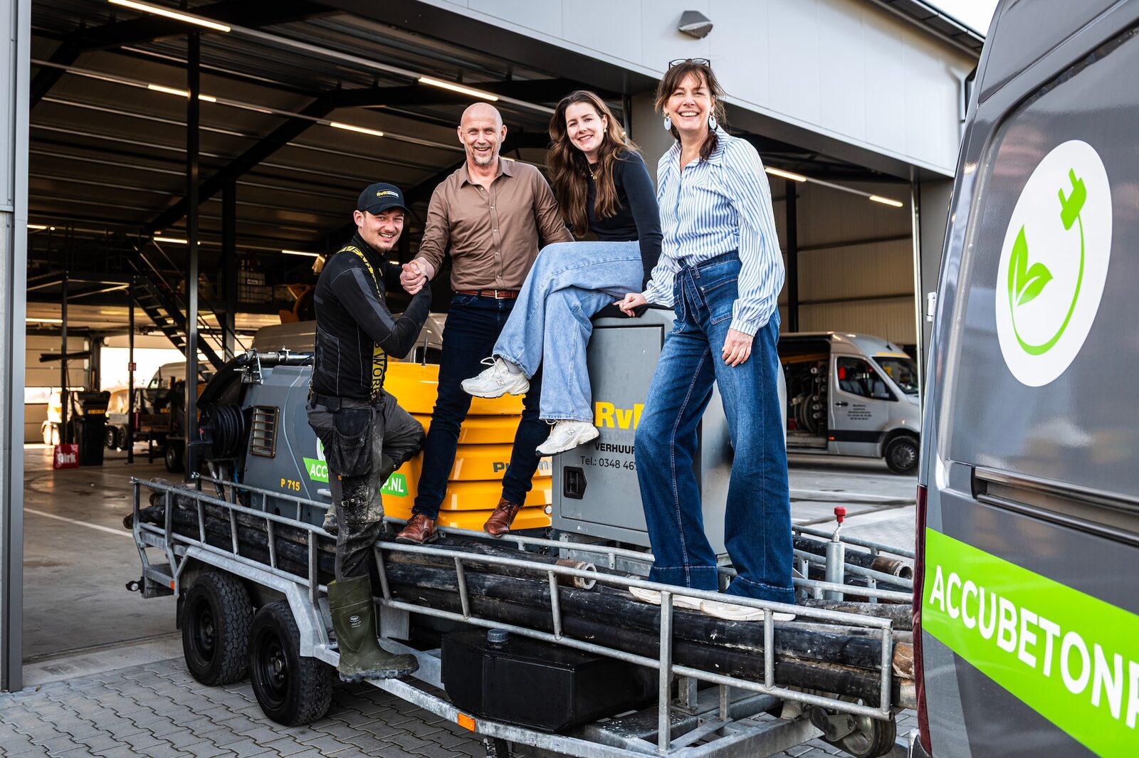 Familie achter het familiebedrijf
